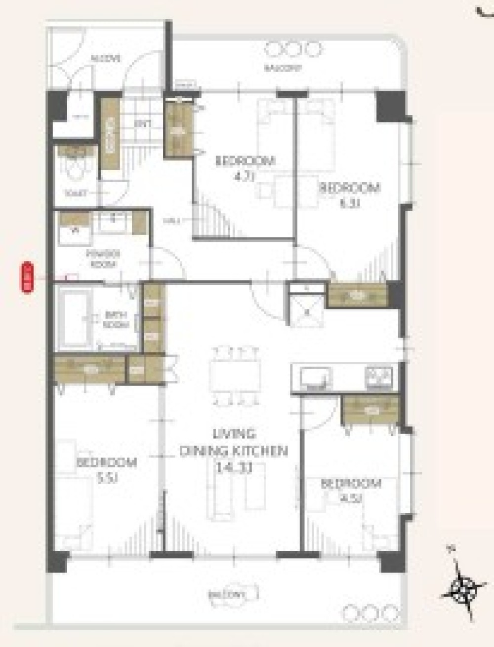 ライオンズマンション毘森公園 画像1