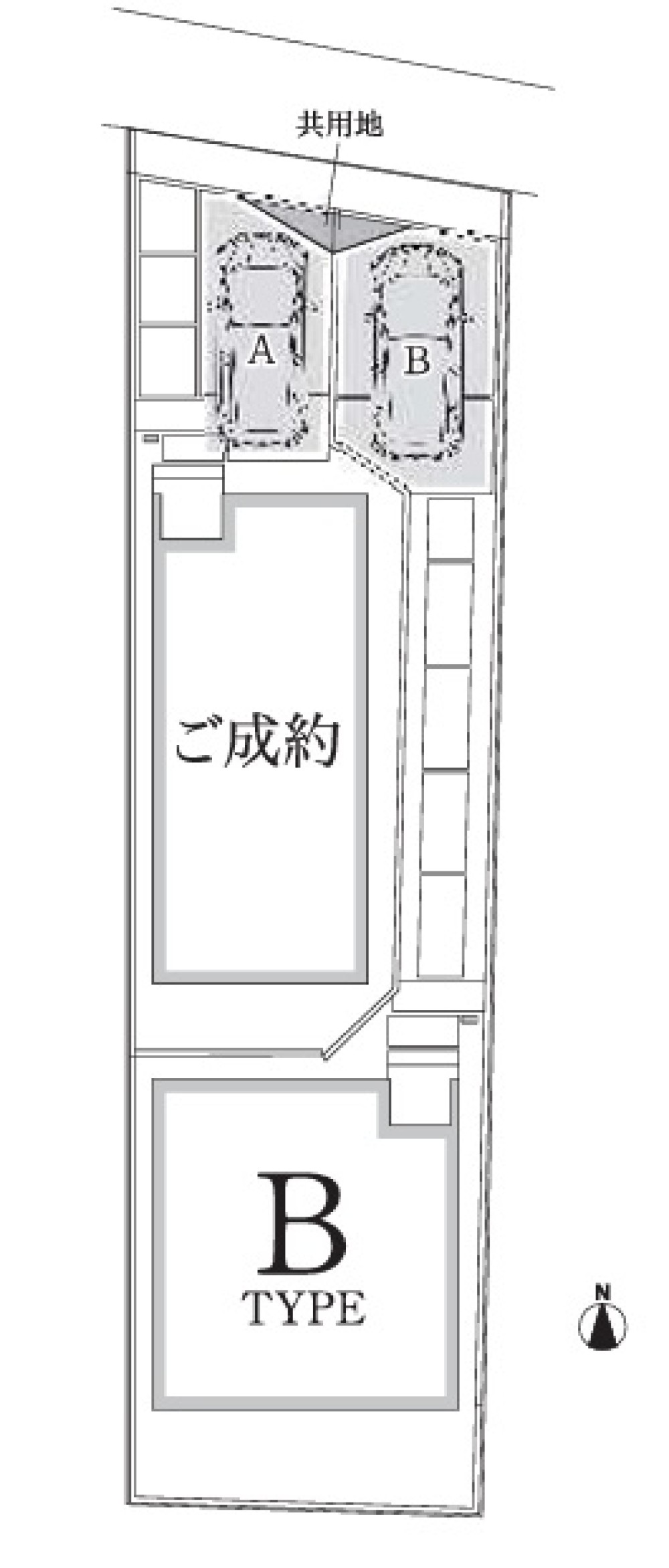 名古屋市中村区岩塚町　全2棟　B号棟 画像1
