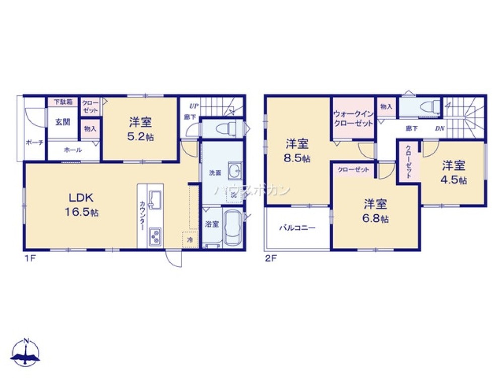 一宮市第1大和町福森　全2棟　1号棟 画像2