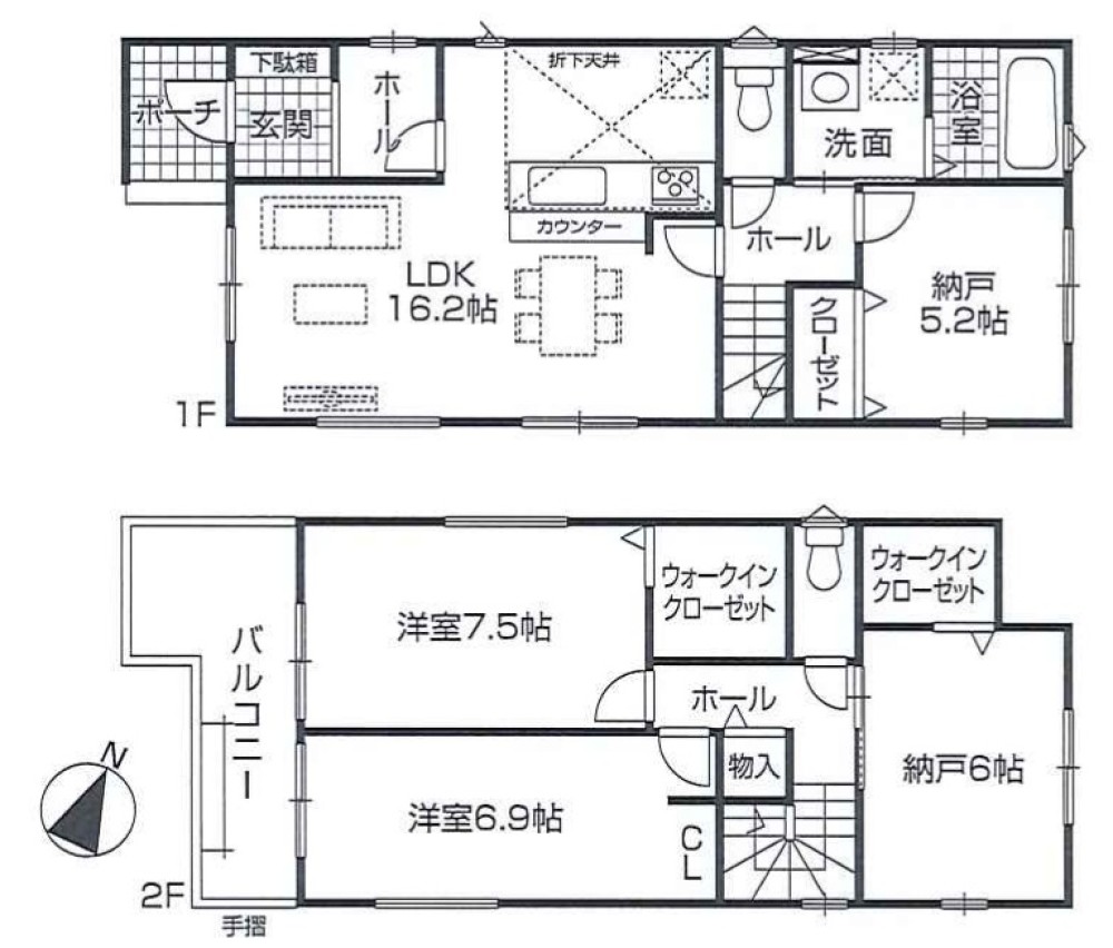春日井市乙輪町一丁目　全4棟　1号棟 画像2
