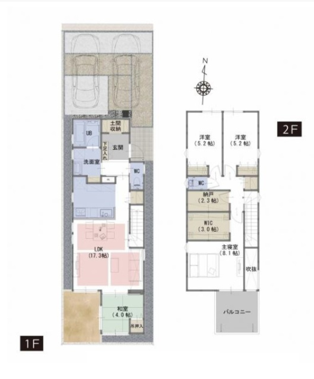 一宮市花池4期　全3棟　A号棟 画像2