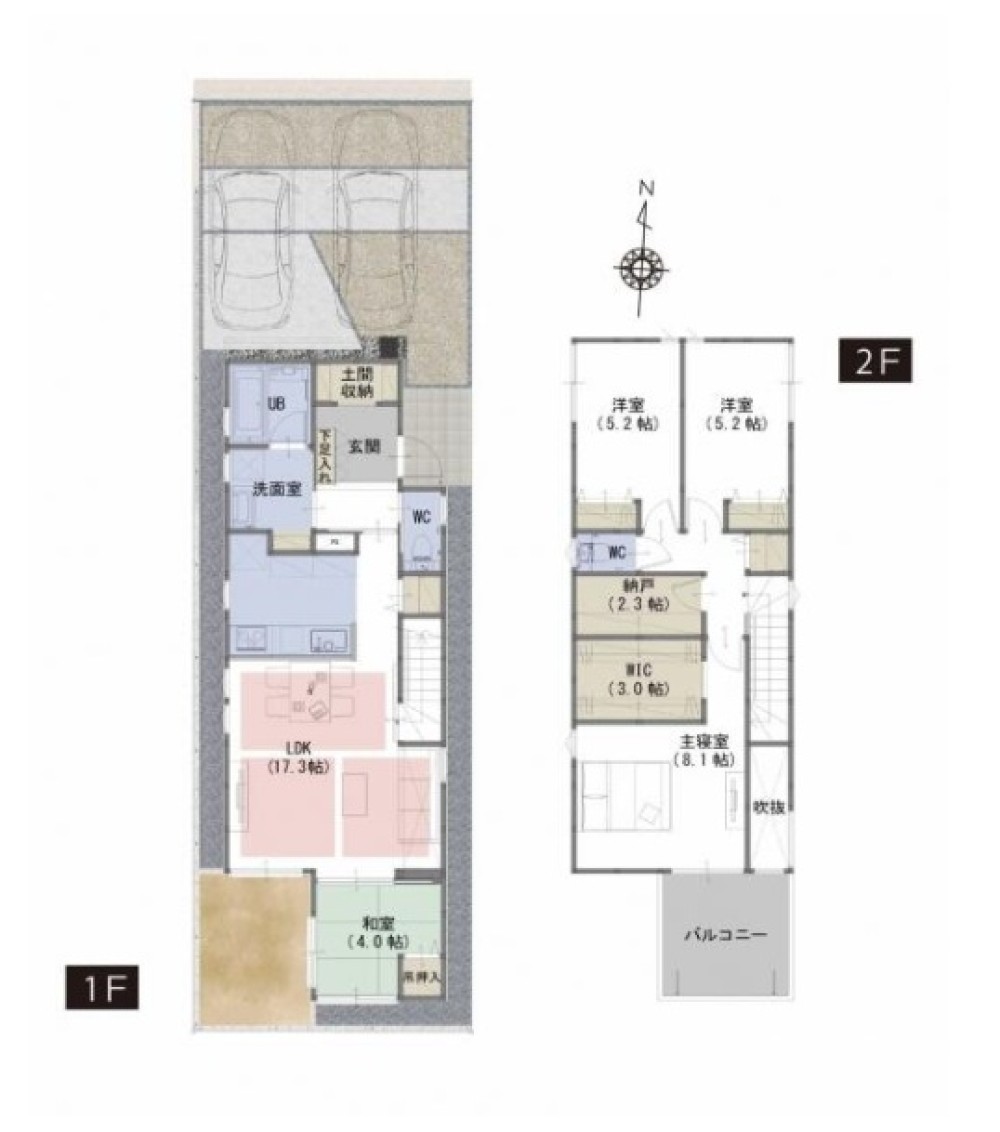 一宮市花池4期　全3棟　B号棟 画像2