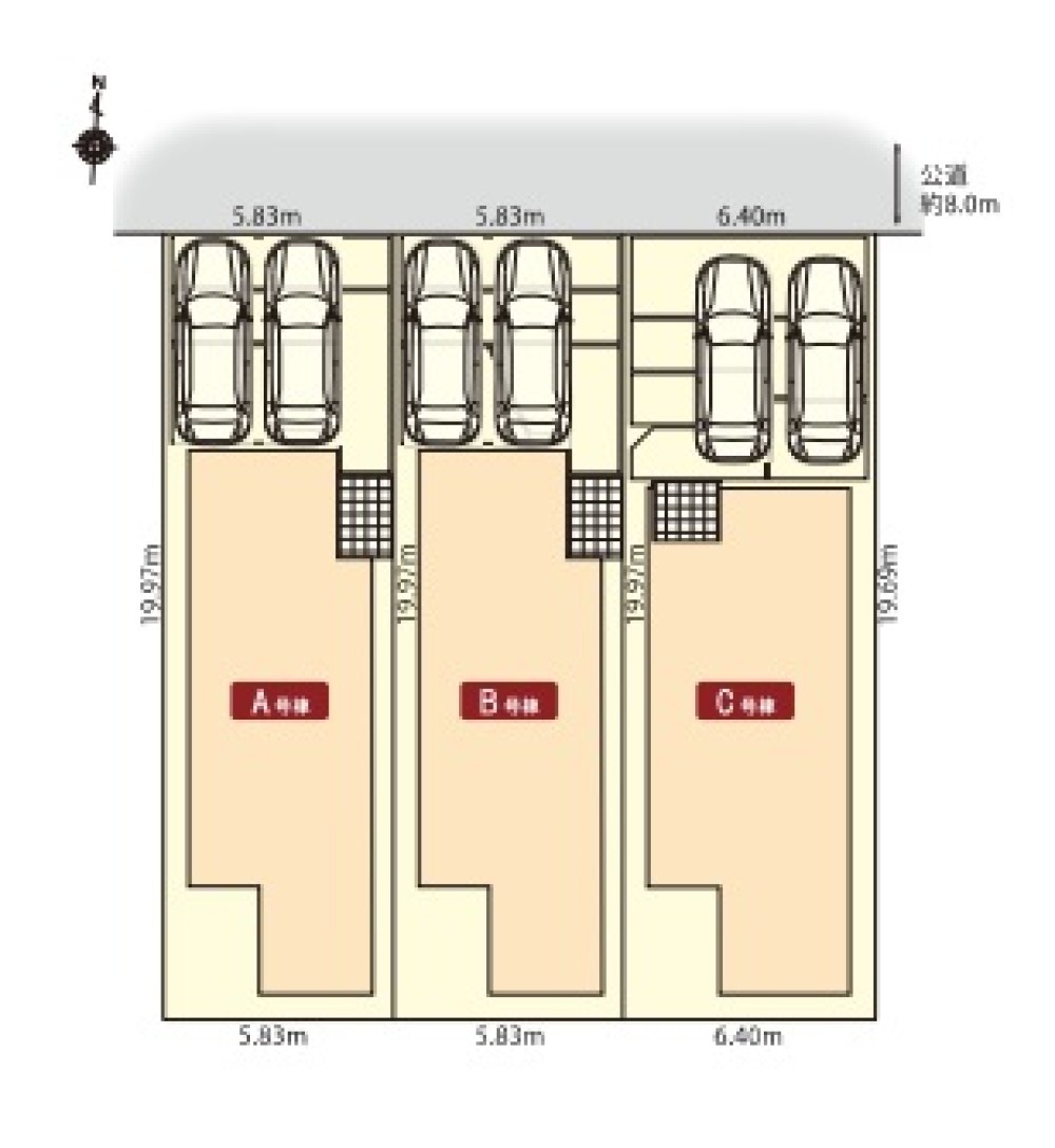 一宮市花池4期　全3棟　B号棟 画像1