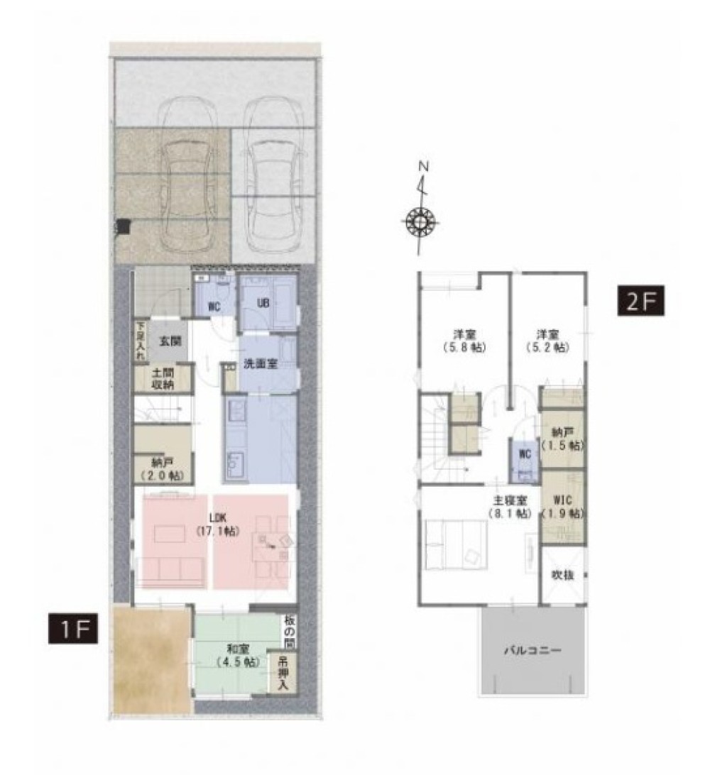 一宮市花池4期　全3棟　C号棟 画像2