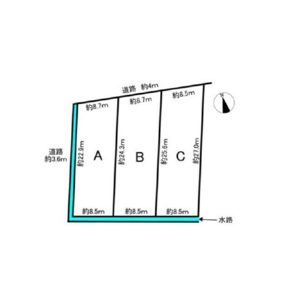 岐阜市柳津町下佐波　全3区画　C区画 画像6