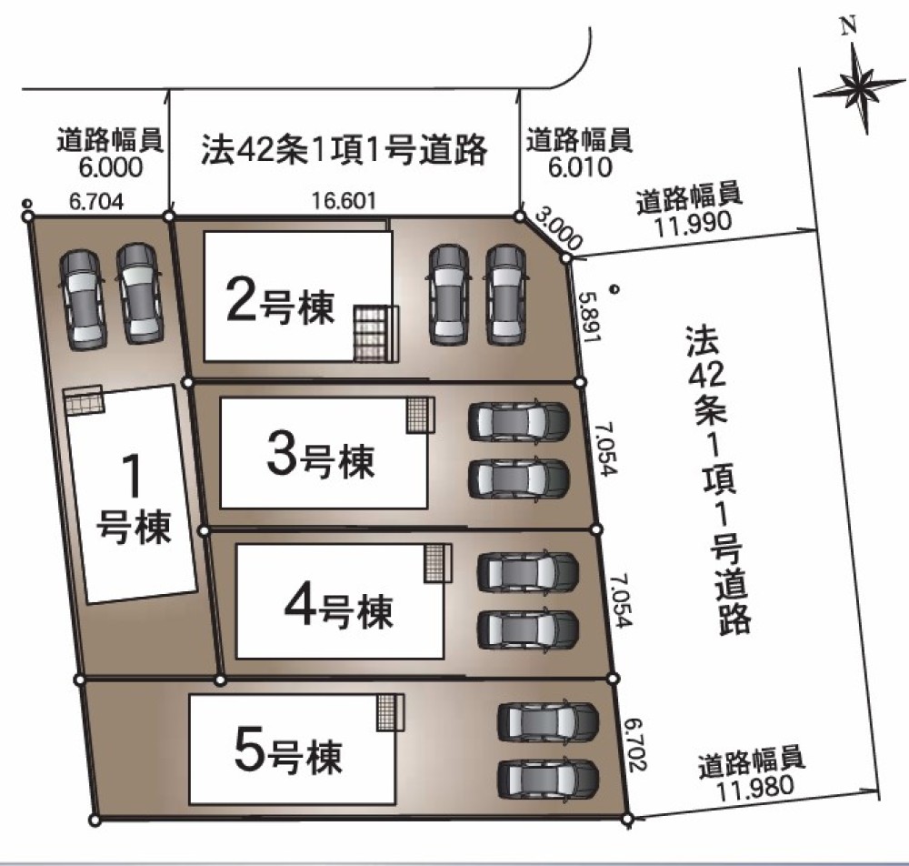 春日井市如意申町第2　全5棟　3号棟 画像6