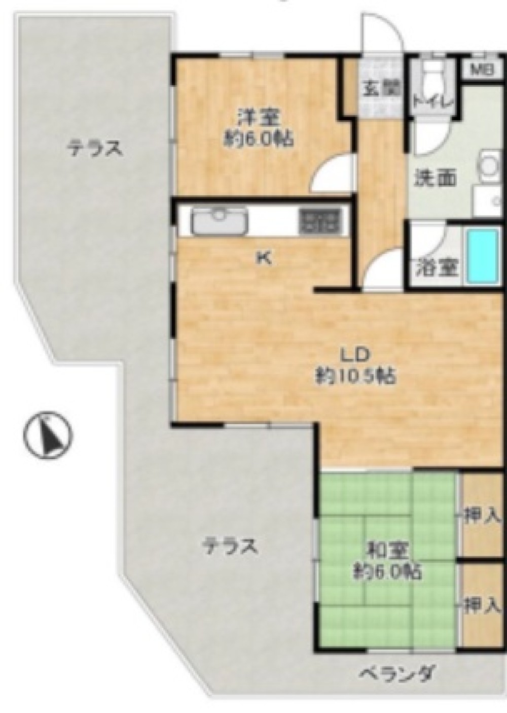 メゾン神丘 画像1