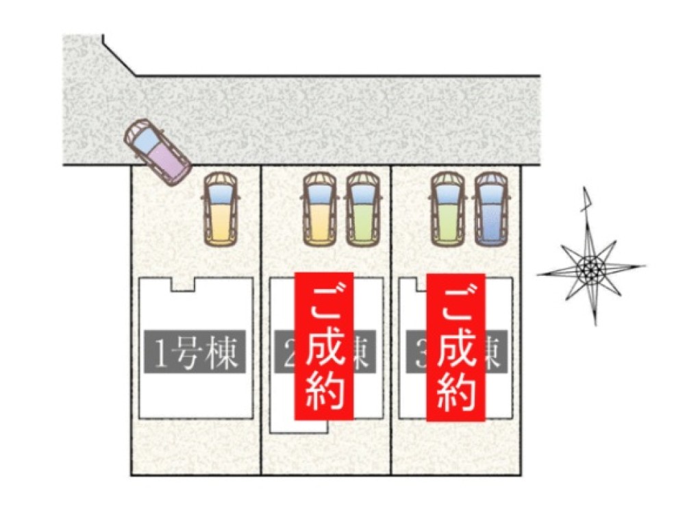 一宮市千秋町　全3棟　1号棟 画像2