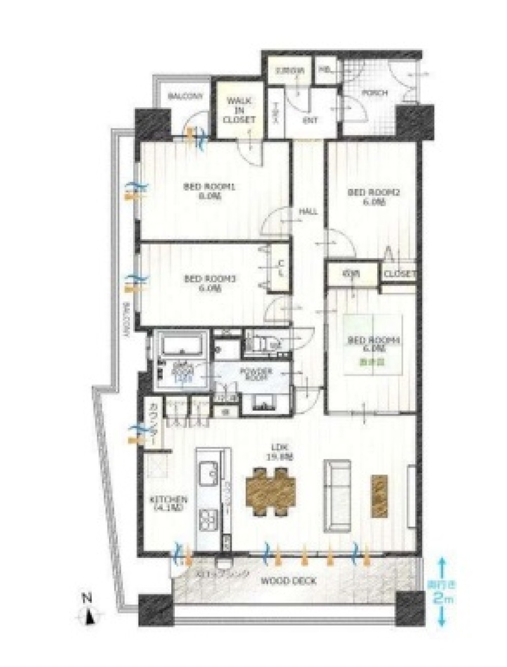 ロフティ若竹 画像1