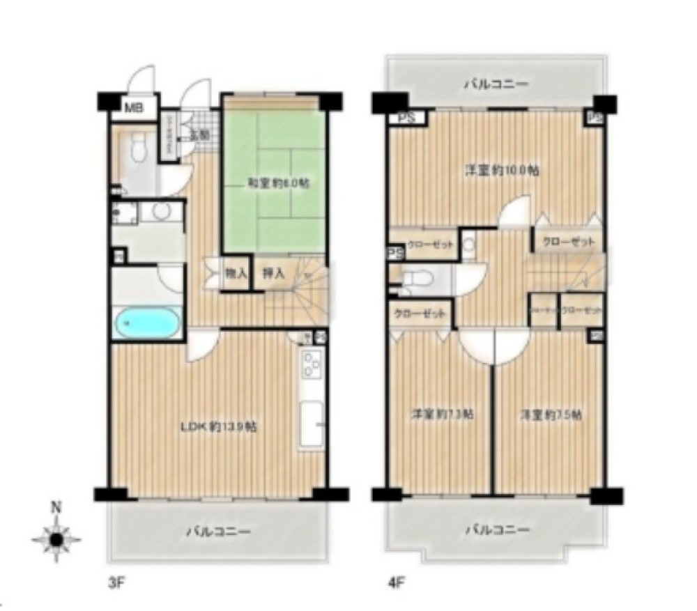 レインボーメゾネピア瀬戸高根 画像1