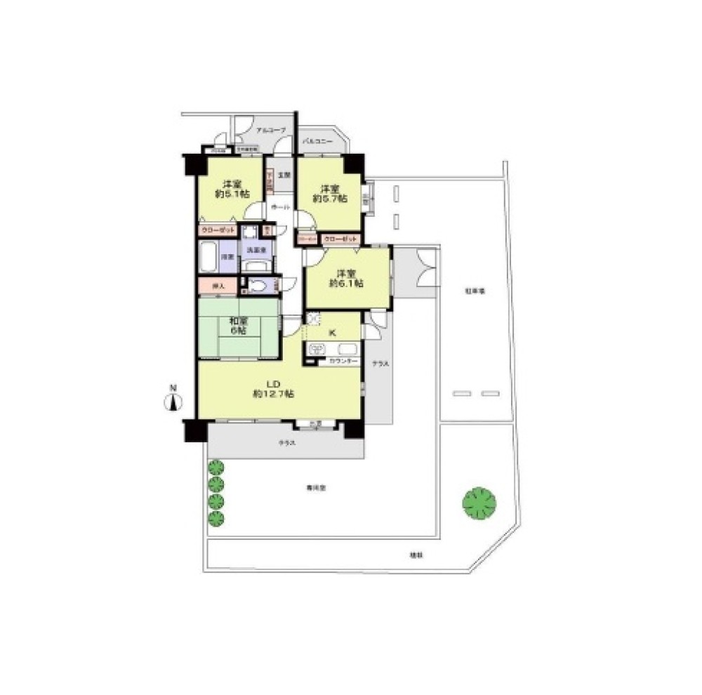 ラビデンス江松 画像1