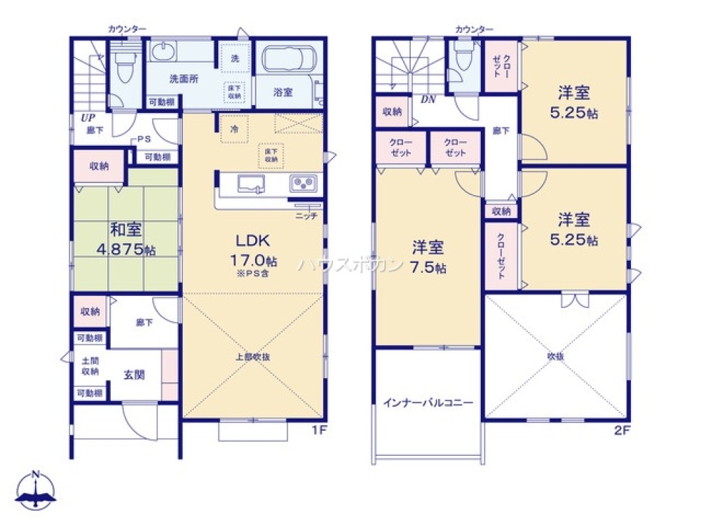 半田市花田町一丁目　第2期　全2棟　2号棟 画像5