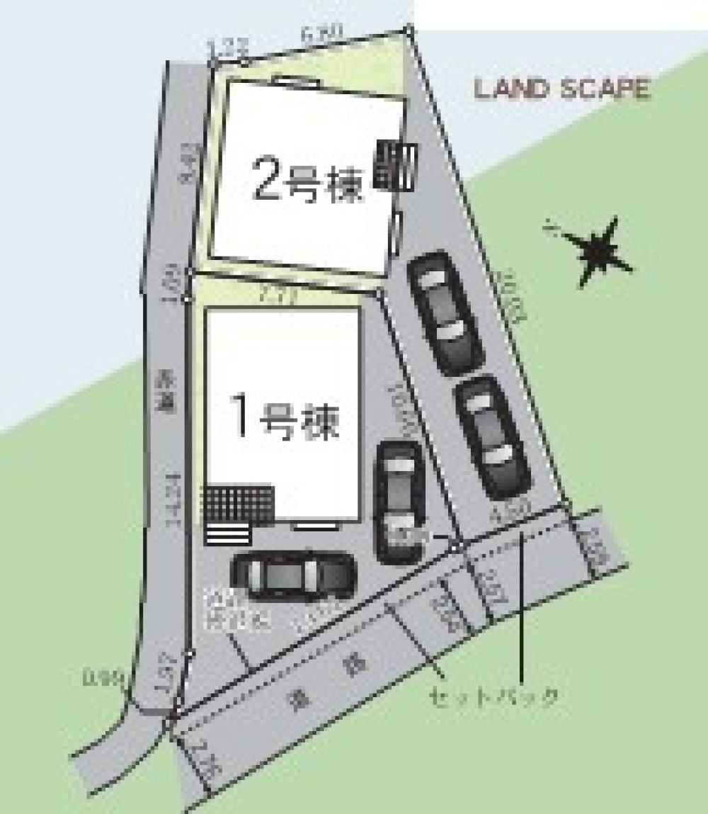 みよし市三好町　第24　全2棟　2号棟 画像1