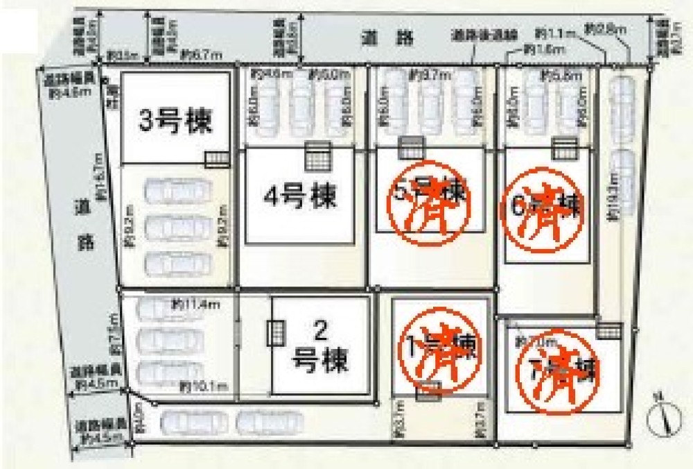 みよし市福田町　第7　全7棟　2号棟 画像1