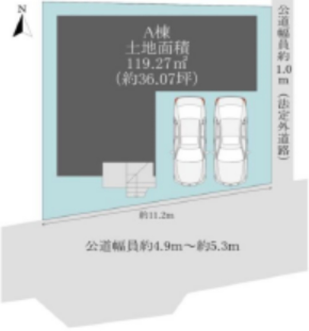 岡崎市伊賀町　全1棟　A棟 画像1
