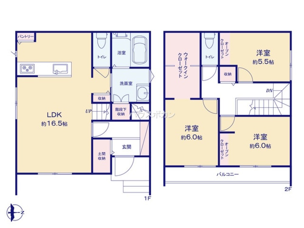 岡崎市美合町　全3棟　B棟 画像4