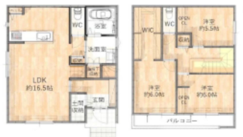 岡崎市美合町　全3棟　C棟 画像2