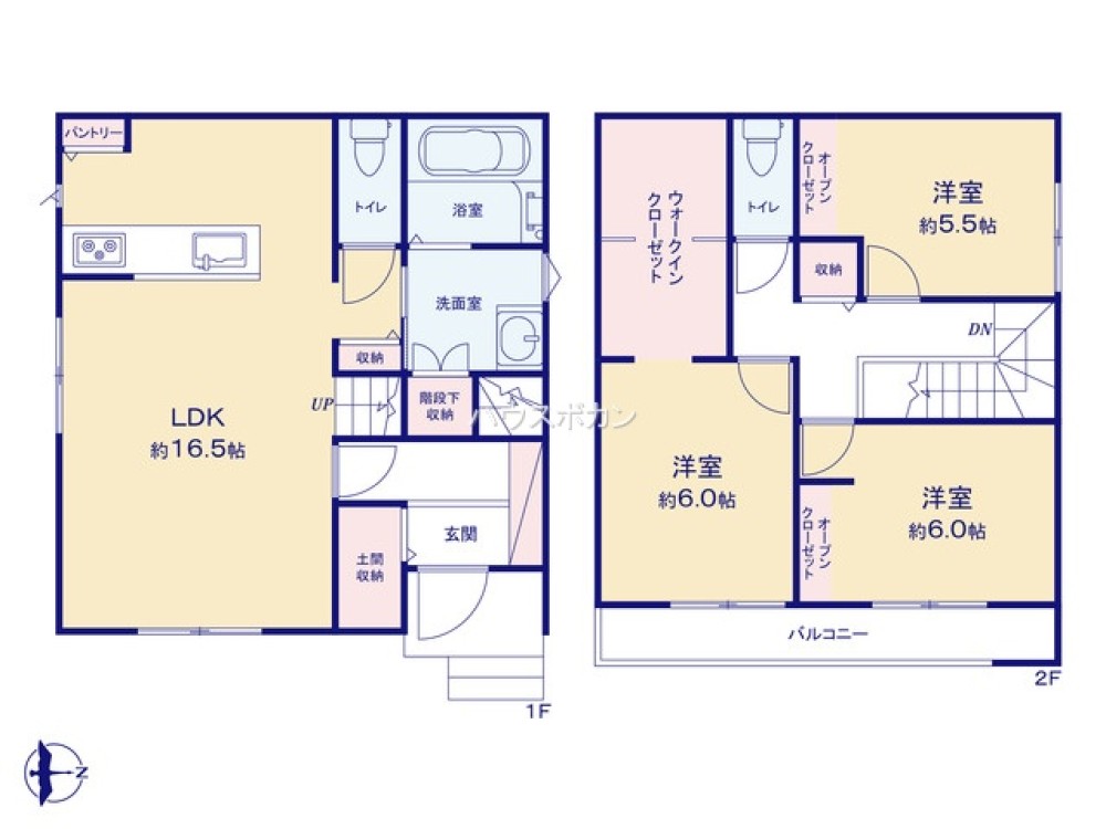 岡崎市美合町　全3棟　C棟 画像4