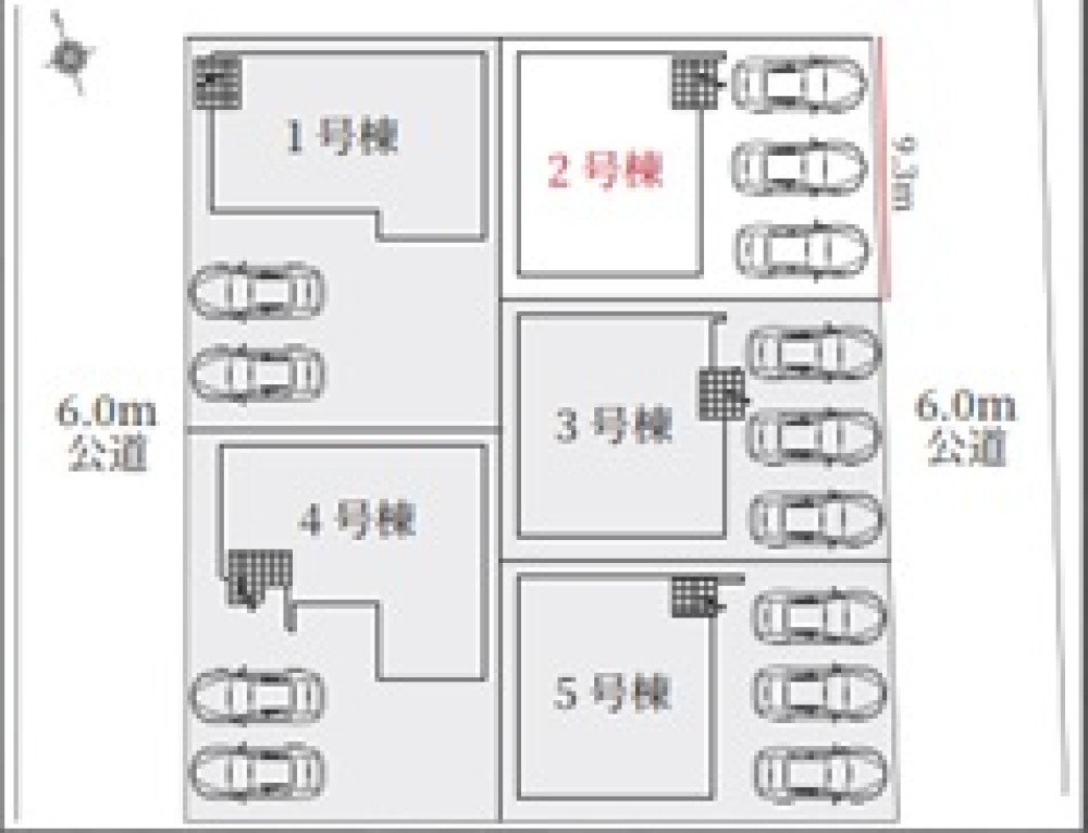 名古屋市中川区万場一丁目　2期　全5棟　2号棟 画像1