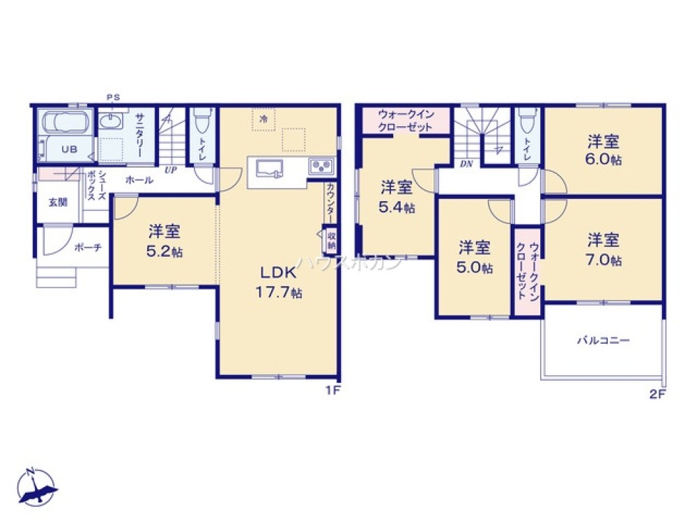 名古屋市中川区万場一丁目　2期　全5棟　4号棟 画像2