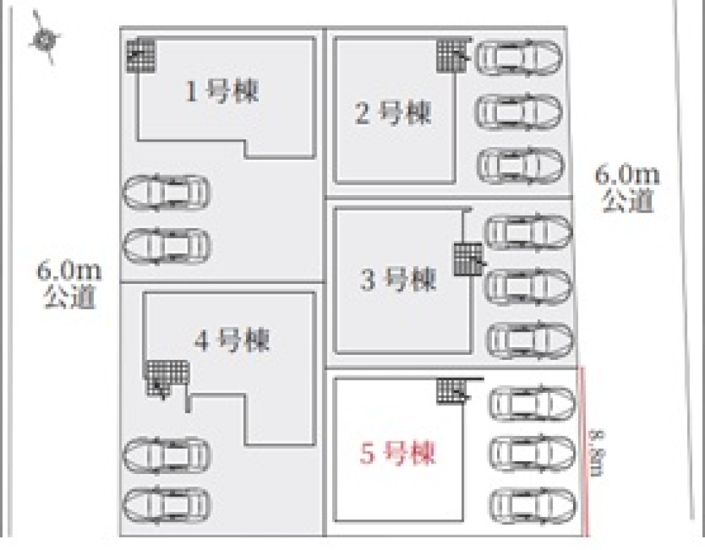 名古屋市中川区万場　2期　全5棟　5号棟 画像1