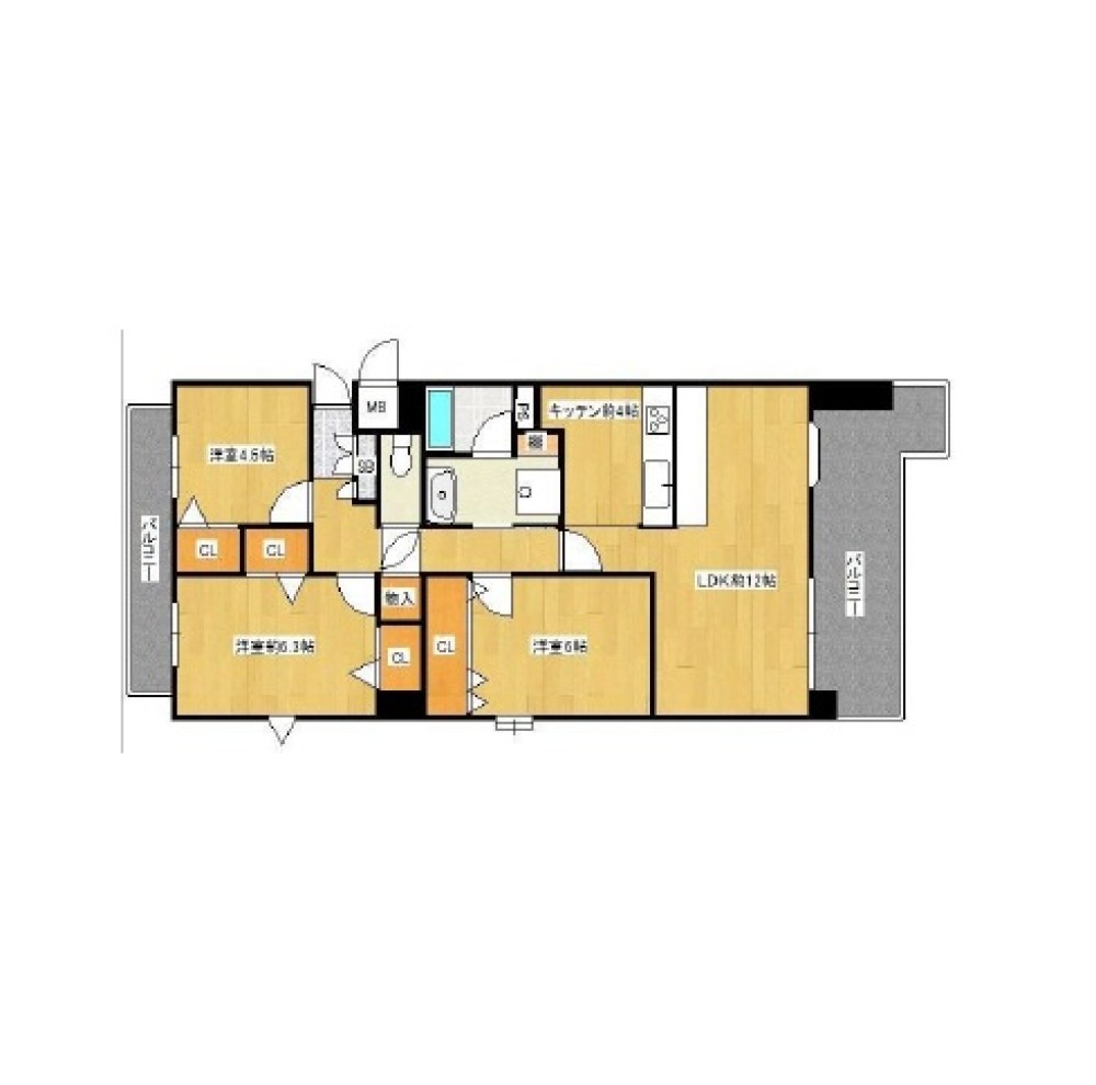 シャトー中村公園 画像1