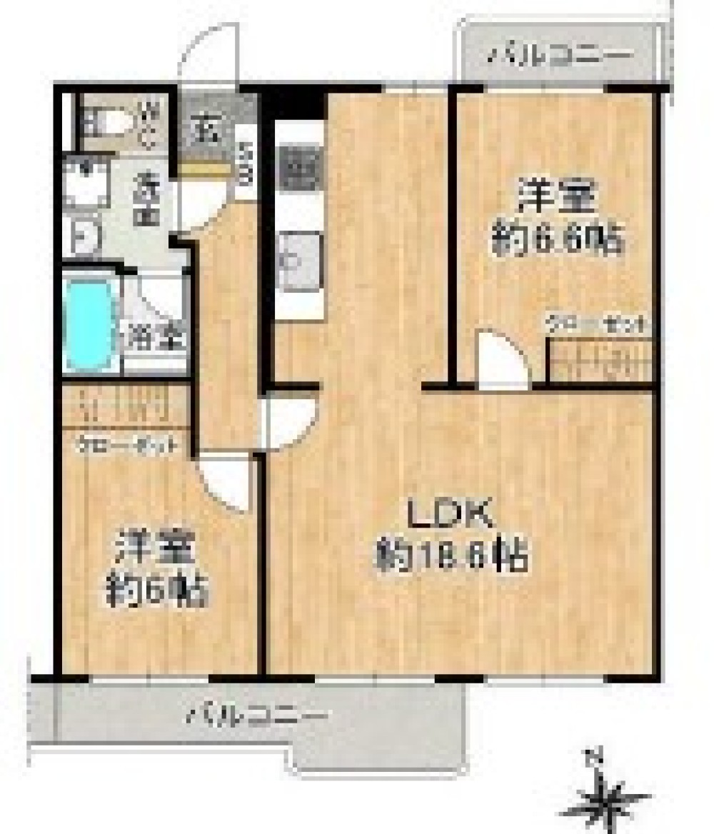 押草南台一住宅　403号棟 画像1
