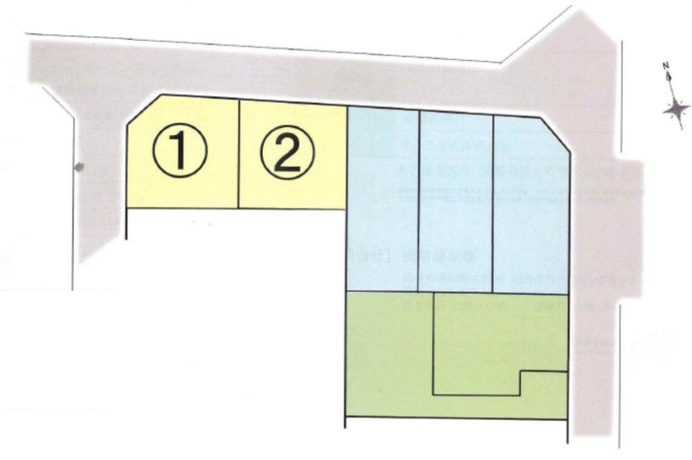 額田郡幸田町　全2区画　2区画 画像1