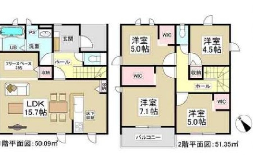 碧南市笹山町　全6棟　1号棟 画像6