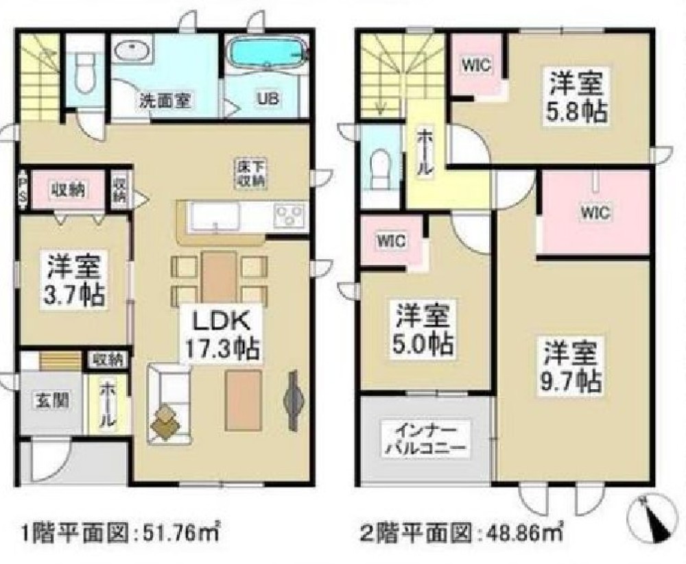 碧南市笹山町　全6棟　5号棟 画像5