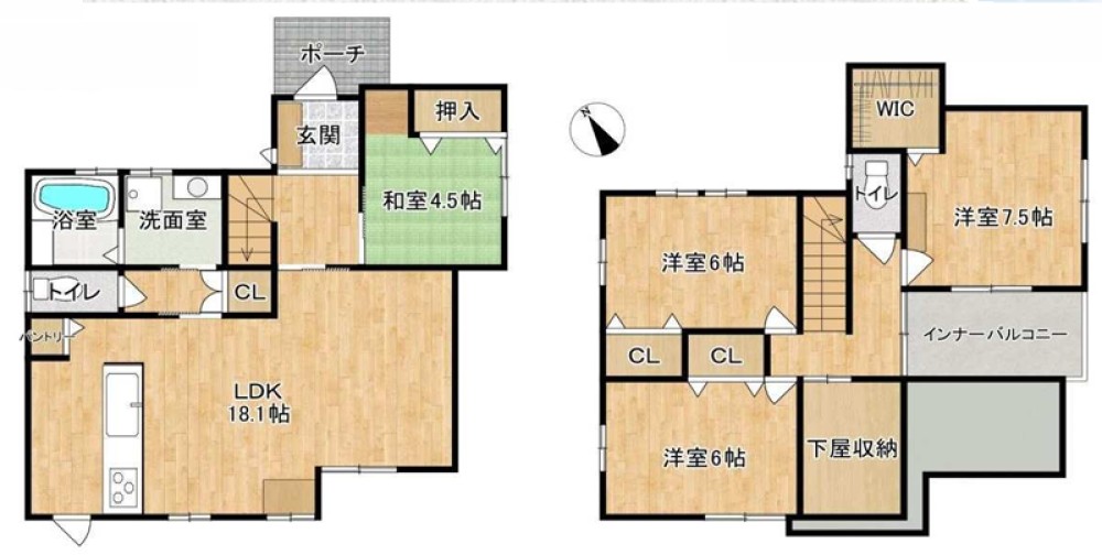 豊橋市西小鷹野二丁目 画像1