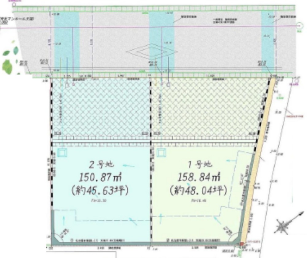 岡崎市橋目町　全2区画　2号地 画像1