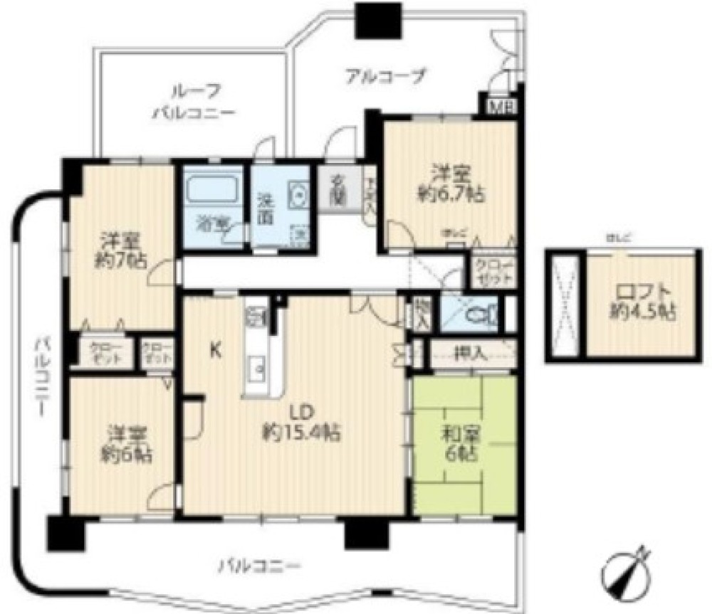 Tステージ若林EAST 画像1