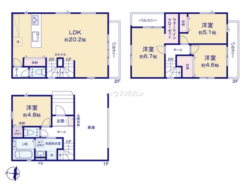 名古屋市中村区京田町　2期　全2棟　1号棟 画像6