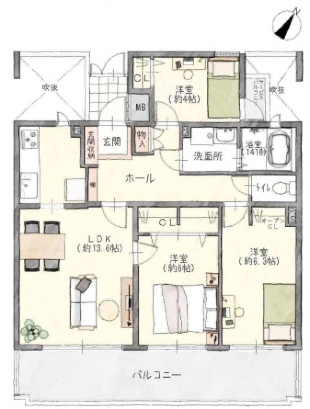 赤松台パークハウス四番館 画像1