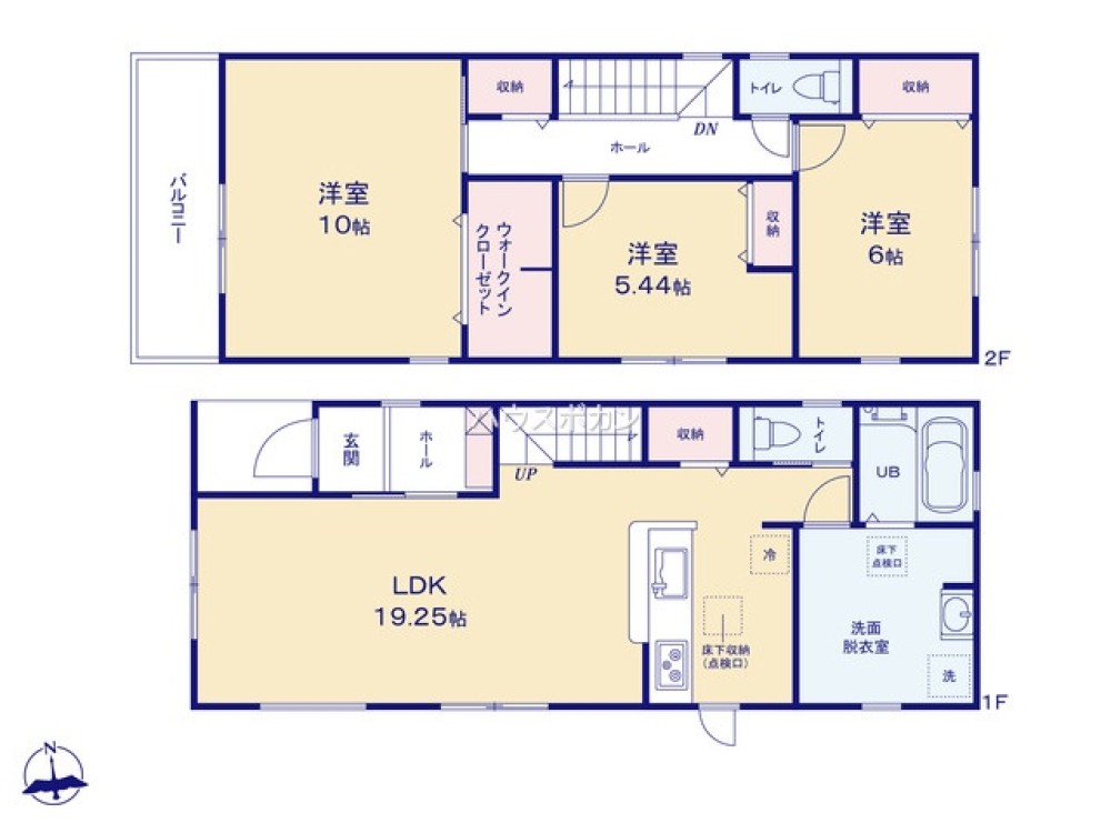 名古屋市天白区山根町　全3棟　2号棟 画像1