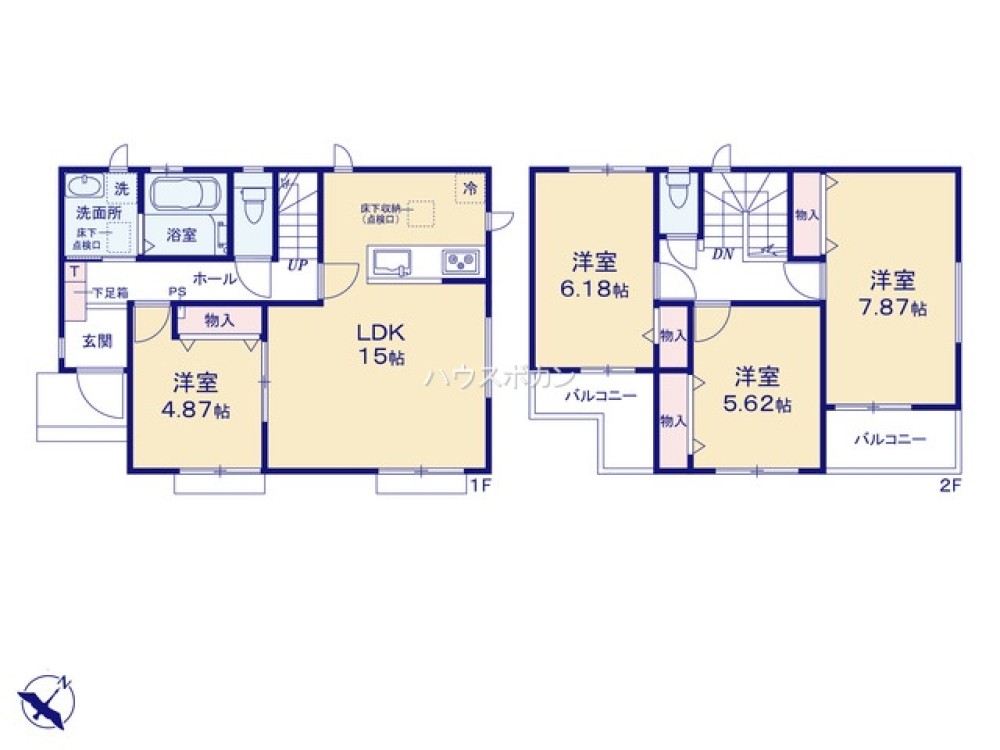 瀬戸市東長根町　全3棟　B号棟 画像2