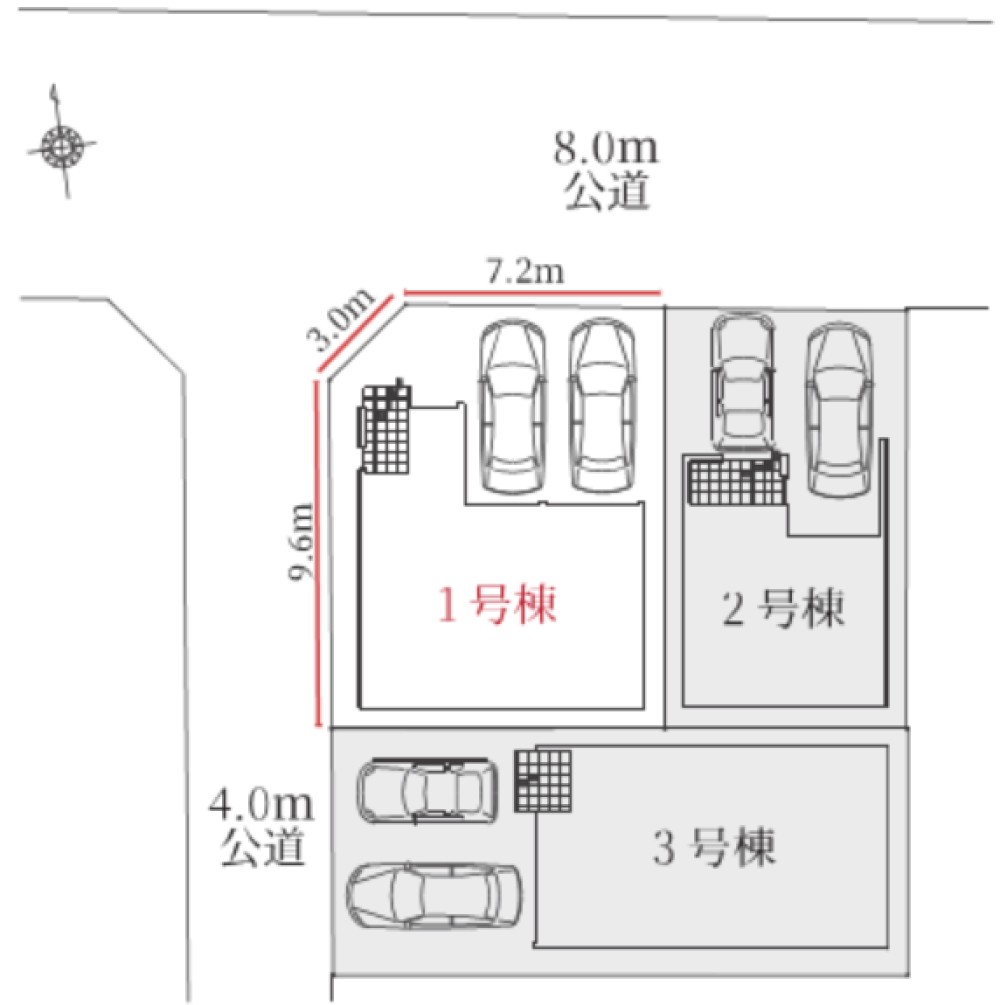 刈谷市高津波町　1期　全3棟　1号棟 画像6