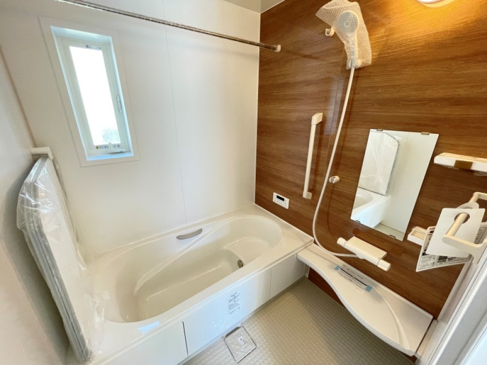 浴室乾燥機付きのバスルーム！