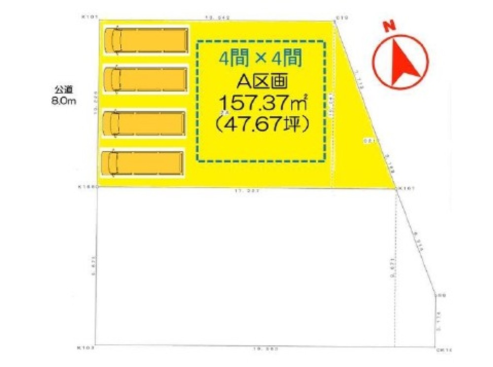 豊川市金屋本町二丁目　A区画 画像1