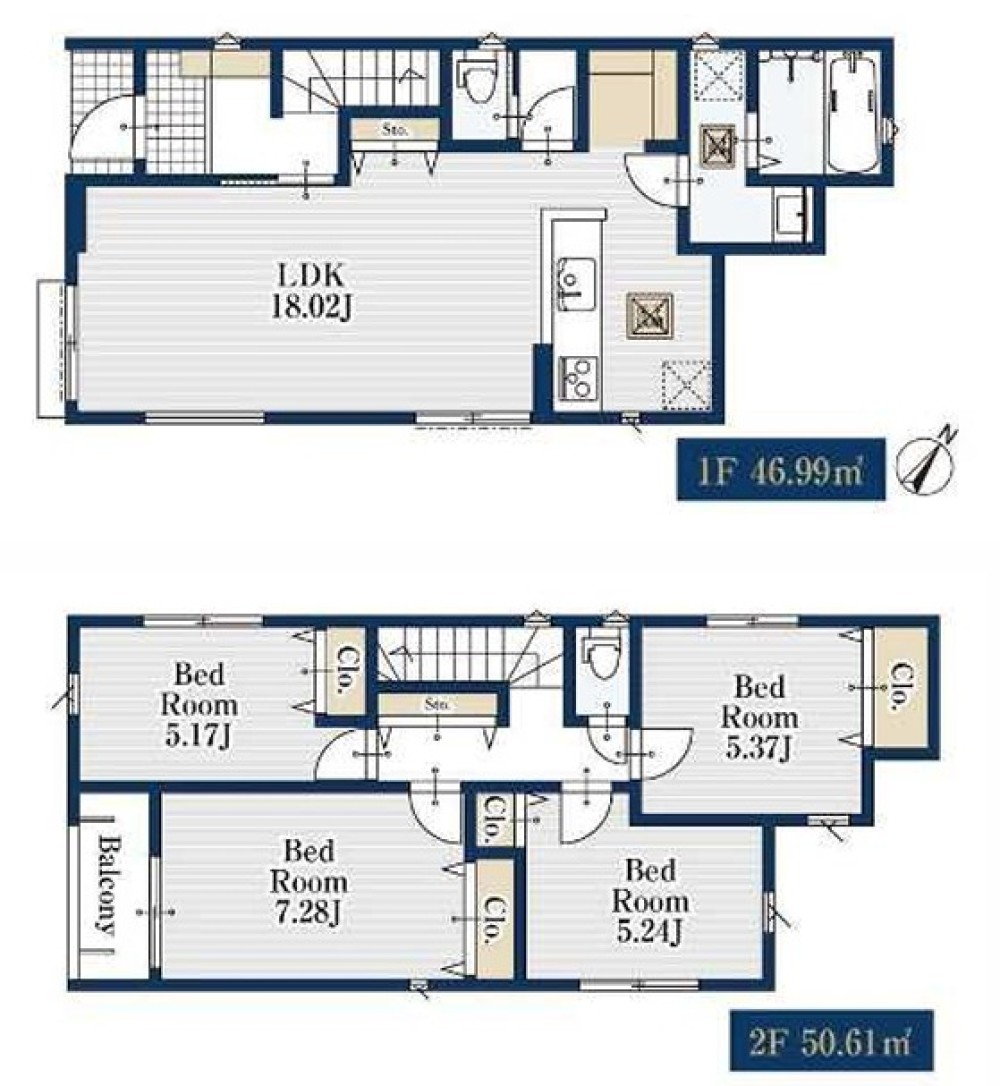 名古屋市中村区日ノ宮町　398②　全2棟　1号棟 画像2
