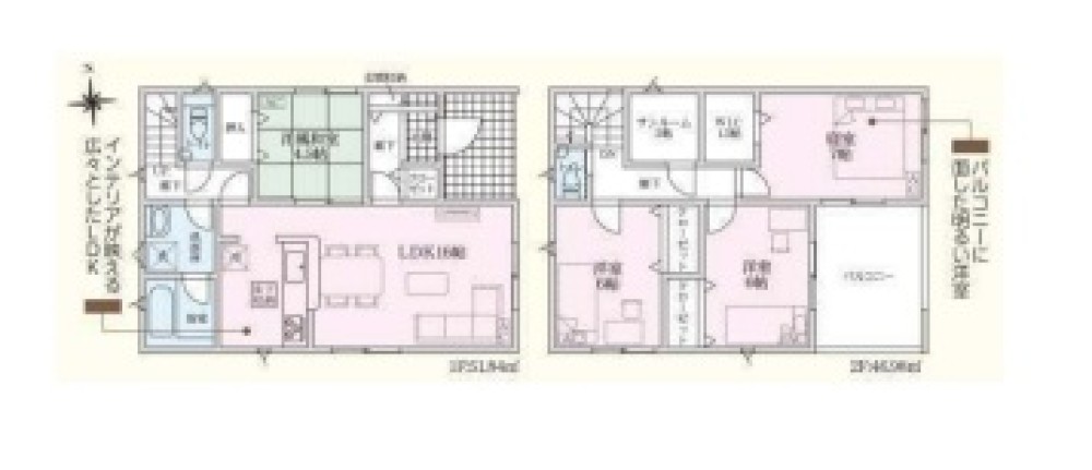 一宮市北方町北方　第2　全2棟　2号棟 画像2
