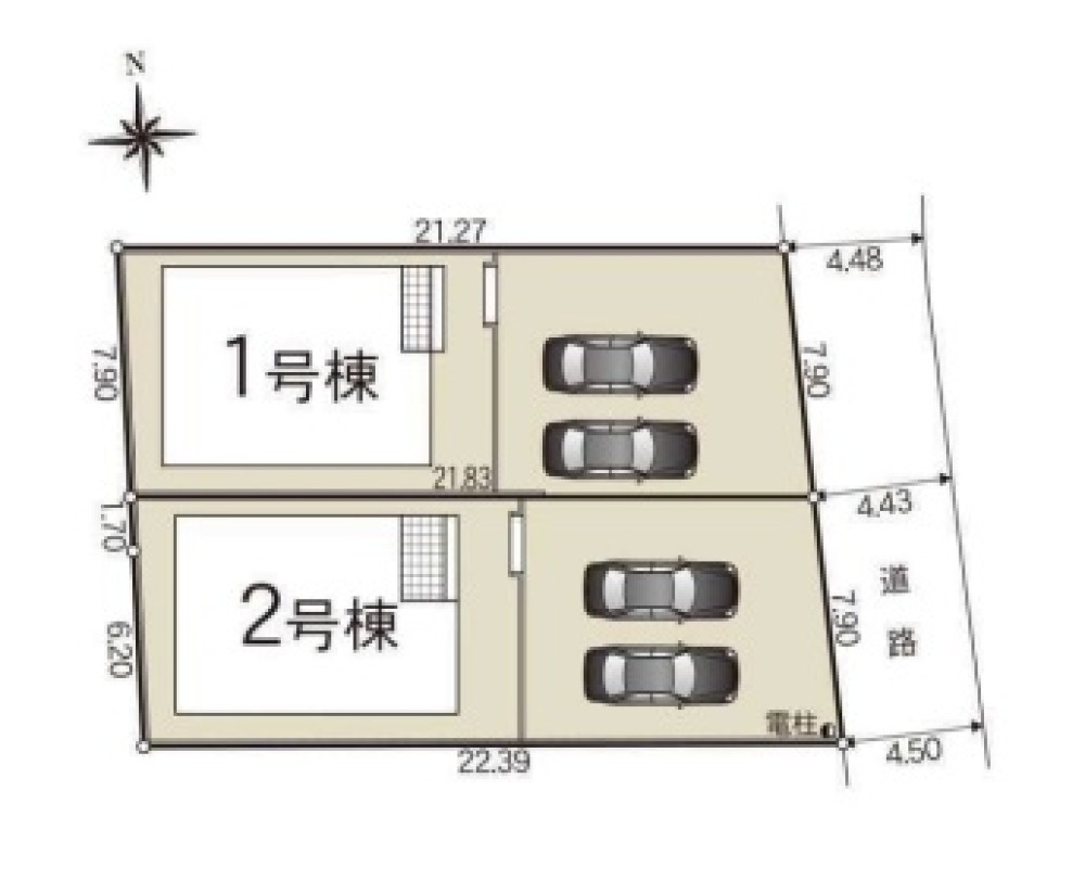 一宮市北方町北方　第2　全2棟　2号棟 画像1