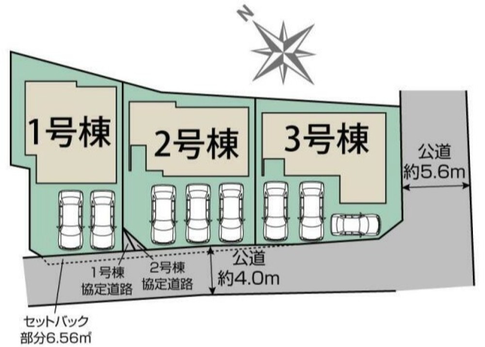 知多郡東浦町藤江三丁　1期　全3棟　1号棟 画像1