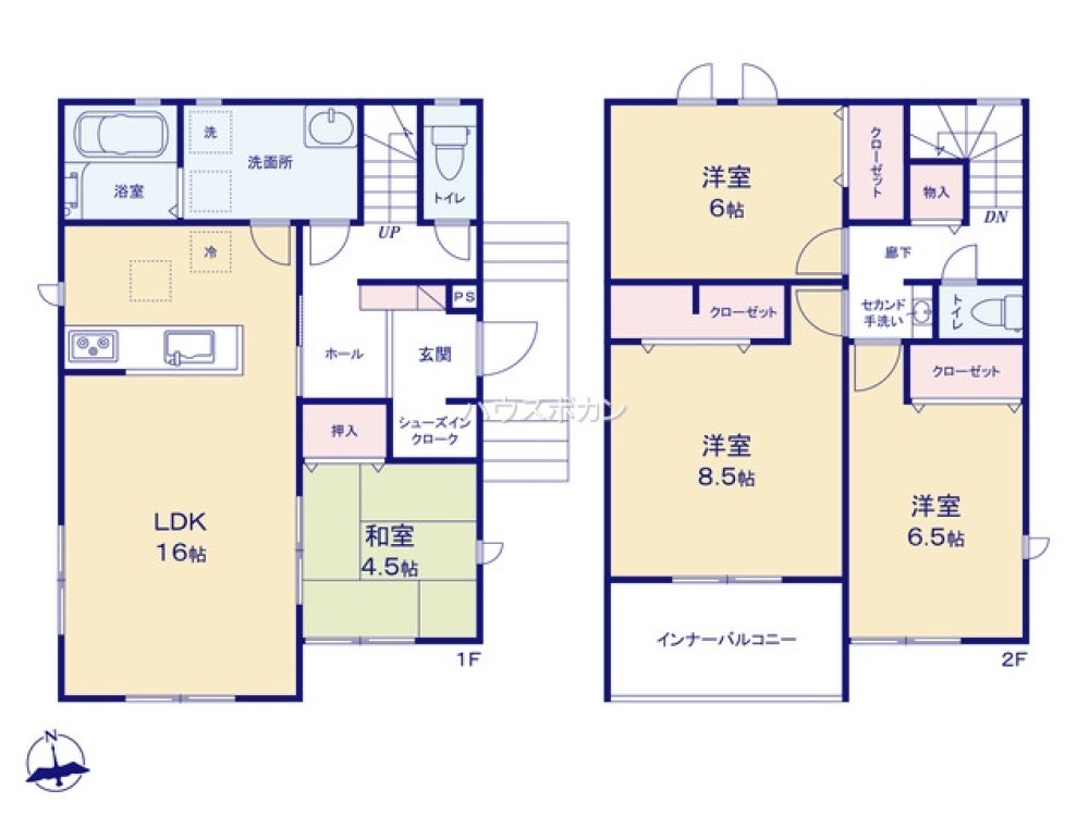 一宮市浅井町　01期　全1棟　1号棟 画像5