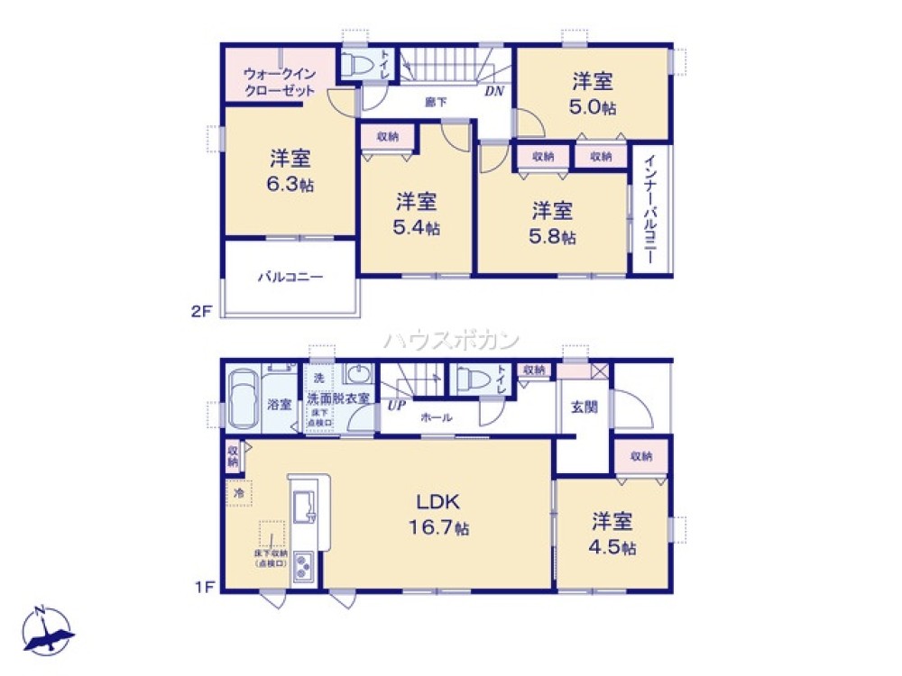 瀬戸市品野町　全2棟　2号棟 画像5