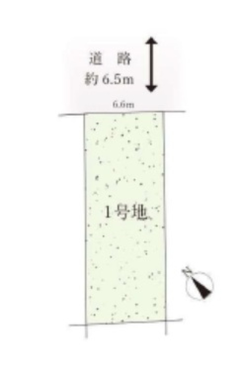 名古屋市名東区新宿一丁目　1号地 画像1