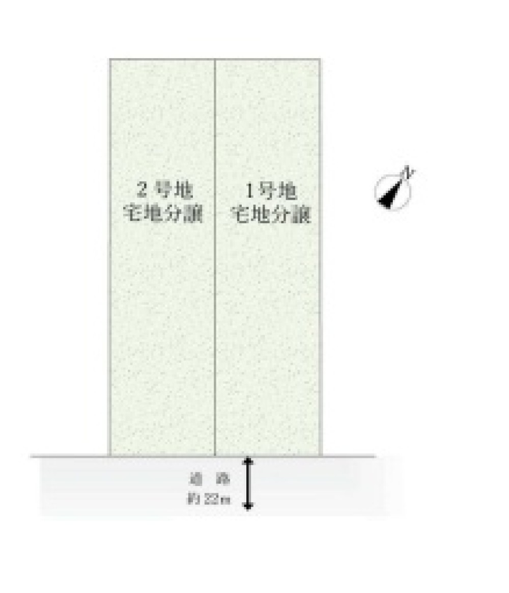 春日井市勝川町6期　全2区画　1号地 画像1