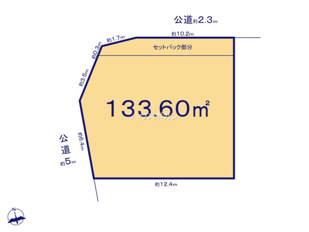 名古屋市中川区春田五丁目　全3区画　1号地 画像3