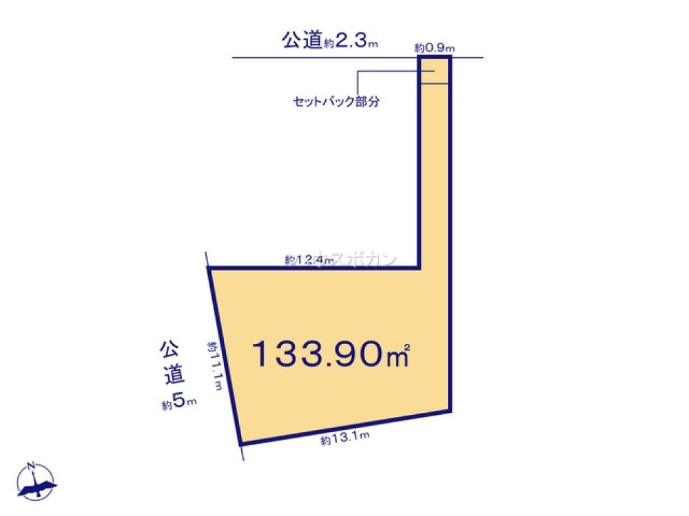 名古屋市中川区春田五丁目　全3区画　2号地 画像3